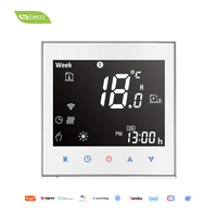 Termostato Inteligente para Calefacción por Suelo Radiante Becasmart BHT-2000, Panel de Control de Temperatura Programable por WiFi