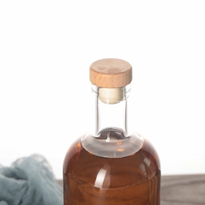 Cointreau-<span class=keywords><strong>botella</strong></span> de vidrio vacía con tapón de polímero, envase redondo de 700ml - Product Image 3