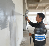 Peinture insonorisante MINDE pour l'absorption acoustique et la réduction du bruit pour salles de conférence et chambres à coucher, application au pinceau