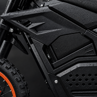 Moteur sans balais de 6000 W de puissance de pointe, 48 V, 60 V, 72 V, mini moto électrique pour enfants, moto tout-terrain électrique, vitesse maximale de 70 km/h