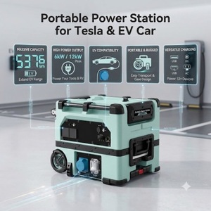 Station d'alimentation portable à batterie empilable pour voiture électrique - Product Image 1