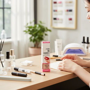 YourNail Professional K Beauty Juego de cuidado de uñas Fuerte adherencia Prensa de uñas con base protectora de base de punta de uñas Corea del Sur - Product Image 3