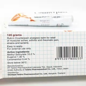 Pommade analgésique chaude/froide Counterpain de Thaïlande 120g Soulage la douleur musculaire - Product Image 3