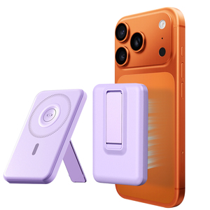 สินค้ามาใหม่ พาวเวอร์แบงค์ไร้สาย 3-in-1 ความจุ 5000-10000mAh ชาร์จเร็ว 15W แบบแม่เหล็ก สำหรับโทรศัพท์มือถือ สมาร์ทวอทช์ และหูฟัง - Product Image 4