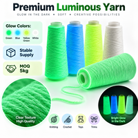 Fil Lumineux pour Crochet Amigurumi, Porte-clés, Chapeaux et Accessoires pour Enfants – Fil Luminescent Personnalisé en Gros