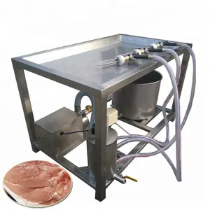 Chicken Poultry Price Automatic Water Salt Injection Meat Injector For Sale Saline Brine Injecting Machine