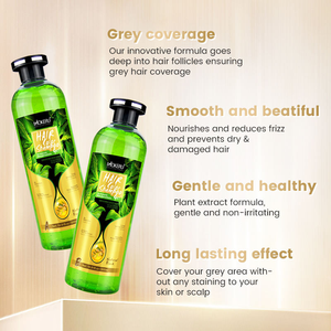 เจลเปลี่ยน<span class=keywords><strong>สี</strong></span>ผมสมุนไพรอาร์แกนออยล์ ปิดผมขาว ไม่ก่อให้เกิดอาการแพ้ ส่วน<span class=keywords><strong>ผสม</strong></span>จากสมุนไพร ไม่ติดเสื้อผ้า <span class=keywords><strong>สี</strong></span>ดำ 3 in 1 - Product Image 4