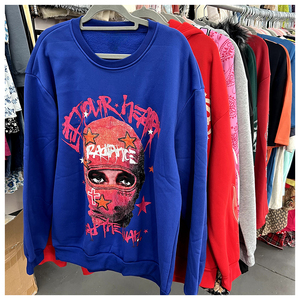 Nouveauté, vente en gros, sweats à capuche en coton personnalisés, vêtements en stock, Ropa De Hombre, livraison aléatoire, sweat à capuche en coton lourd d'automne - Product Image 3