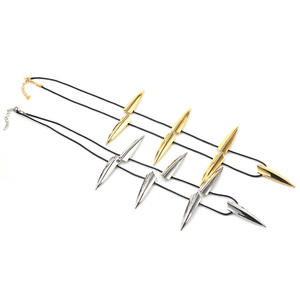 Mayorista Película Cosplay Colgante Collar <span class=keywords><strong>Pantera</strong></span> <span class=keywords><strong>Negra</strong></span> Garra Dientes Colgante Collar Hip Hop punk gargantilla collar Joyería Regalo - Product Image 5