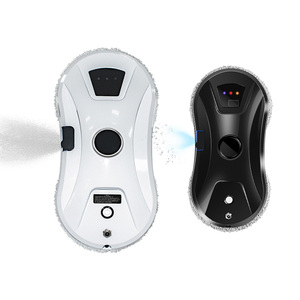 Outside anti-fall high building water spray vacuum cleaner window cleaning robot wifi