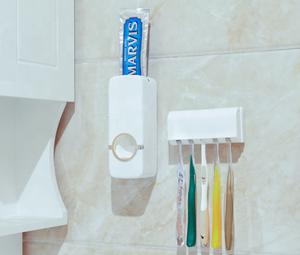 <span class=keywords><strong>Dispensador</strong></span> Automático <span class=keywords><strong>de</strong></span> Pasta <span class=keywords><strong>de</strong></span> Dientes Económico con Soporte para Cepillo <span class=keywords><strong>de</strong></span> Dientes - Product Image 3