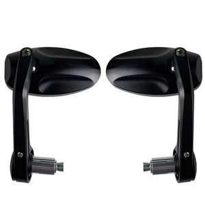 Aluminum Alloy CNC Rearview Mirror <b>for</b> Motorcycles Modified Bar End Handlebar <b>Tube</b> Plug Reflectors Electric Motorbike Mirrors - Product Image 1