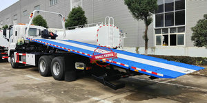 Camion de <span class=keywords><strong>remorquage</strong></span> à plateau coulissant ISUZU GIGA 6x4 de 350 CV de bonne qualité, 15 tonnes, véhicule de sauvetage routier robuste, exportation pour le Salvador - Product Image 6