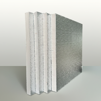 Feuille d'aluminium rectangulaire laminée double face |   Utilisation en milieu hospitalier et scolaire, bonne adhérence pour les panneaux composites d'isolation