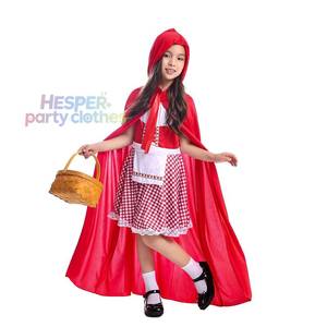 Disfraz de Caperucita Roja para Niña, Vestido de Cuento de Hadas, Disfraz de Aventura en el Bosque, Disfraz para Fiesta de Año Nuevo Infantil - Product Image 1
