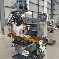 Wirtschaft liche 4H 5H horizontale vertikale manuelle Revolver fräsmaschine für die Metall bearbeitung