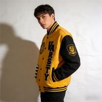Nouvelle arrivée : Veste universitaire de baseball en cuir respirant pour homme, grande taille, avec broderie de lettres, style streetwear