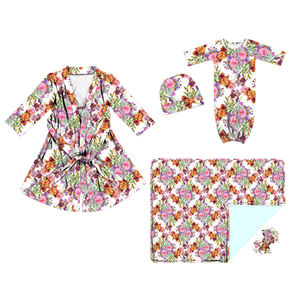 <span class=keywords><strong>Ropa</strong></span> de bebé conjunto de alta calidad de 2021 de 100% de algodón de las mujeres traje de mamá y Bebé <span class=keywords><strong>Ropa</strong></span> aceptar OEM cómodo bebé traje de <span class=keywords><strong>baño</strong></span> - Product Image 6