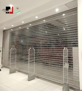 Puerta Moderna y Duradera de PVC con Construcción de Acero Inoxidable para Uso Comercial en Supermercados y Almacenes - Product Image 1