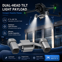 Projecteur de recherche compact à double tête MLA 30, lumière d'avertissement 2500LM 30W, interface Type-C pour kit de charge utile d'inspection Mavic 3E 3T