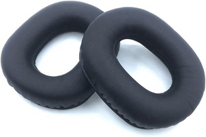Ersatz-Ohr polster für <span class=keywords><strong>Logitech</strong></span> UE4000 Kopfhörer Protein Leder Schwamm Ohr polster Abdeck kissen Ohren schützer - Product Image 2