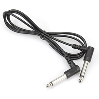 Cable RCA Macho a Macho de 6.35mm con Recubrimiento Dorado y Blindaje de Lámina para Reproductor de DVD, Altavoz de Audio Hi-Fi y Amplificador, Longitud Personalizada