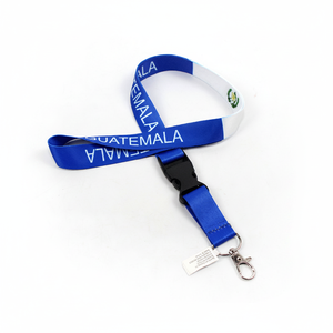 20.5\" GUATEMALA <b>Lanyard</b> 600PCS 50DZ/CS Durable <b>Polyester</b> & Nylon Material - Product Image 4