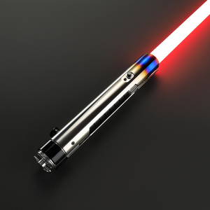 <span class=keywords><strong>Sabre</strong></span> <span class=keywords><strong>laser</strong></span> LGT Nexussaber Sol en métal RGB Neopixel avec son de balancement fluide Force FX pour cosplay - Product Image 2