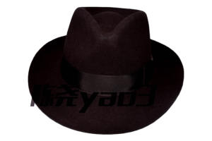 หมวกทรงสูง R105 คลาสสิค ทำจากผ้าขนสัตว์ 100% ปีกกว้าง ทรงเฟโดรา แฟชั่นสำหรับผู้ชาย หมวกแจ๊ส สำหรับงานปาร์ตี้ ทุกฤดู - Product Image 6