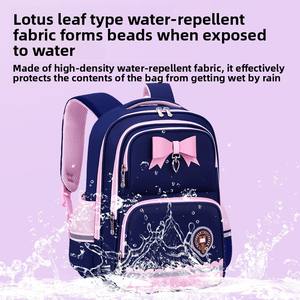 Nueva Mochila Escolar Oxford para Niñas de Primaria, Ligera, Gran Capacidad, con Correas de Amortiguación de Aire, Doble Asa - Product Image 4