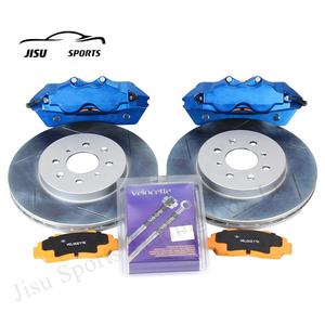Kit de disco de pinzas de freno de coche modificado de Color con logotipo personalizado, 4 pistones para sistemas de freno automático de carreras de cuchara para Toyota <span class=keywords><strong>Honda</strong></span> City - Product Image 3