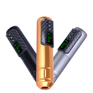 Máquina de Tatuaje Eléctrica Profesional, Pistola de Tatuaje Rotativa de Acero Inoxidable con Agujas de Cartucho Desechables - Product Image 1