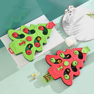 Juguete Interactivo para Perros con Forma de Árbol de Navidad de Año Nuevo, Divertido Juguete de Alimentación Lenta para Entrenamiento de Inteligencia, Hecho de Plástico Duradero - Product Image 3