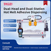 Robot de distribution de colle thermofusible à 3 axes CCD Vision avec composants de moteur pour pâte à souder époxy UV 220V