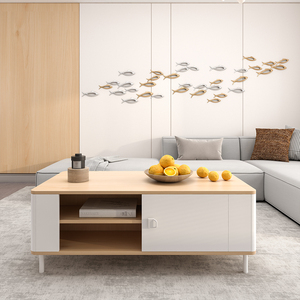Ensemble complet FF&E pour appartement, série Barton, design à coins arrondis, finition grain de bois blanc, pour les soumissionnaires de logements nationaux et de logements sociaux - Product Image 4