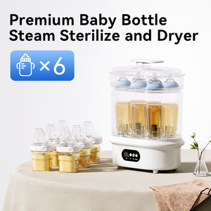 Nueva fábrica al por mayor multifunción bebé botella de leche <span class=keywords><strong>esterilizador</strong></span> y secador con pantalla de visualización digital con <span class=keywords><strong>pequeño</strong></span> CBM - Product Image 4