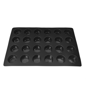 Personalizzare Non-stick 24 cavità in Silicone stampo Cupcake di alta qualità per torta teglia per Muffin cioccolato caramella <span class=keywords><strong>Mousse</strong></span> - Product Image 6
