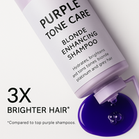 Shampoo tonifiant violet pour cheveux blonds en gros |   Répare, hydrate et éclaircit les cheveux blonds, éclaircis et gris OEM/ODM