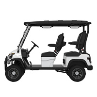 Borcart chinois approvisionnement 48V 72V 4 roues voiturette de Golf nouveau Design hors Raod chasse Buggy chariot utilitaire électrique Club voiture