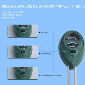Equipamento De Testador De Solo Jardim Testador De Umidade De Nutrientes Medidor De <span class=keywords><strong>PH</strong></span> Do Solo Testador De Intensidade De Luz <span class=keywords><strong>Kit</strong></span> Medidor De Fertilidade Da Qualidade Do Solo - Product Image 3