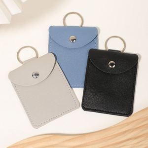 Anti-Lost Pu Leather Credit Cards Simple Portable Business Card <b>Holder</b> Small <b>Wallet</b> for Daily Use - Product Image 5