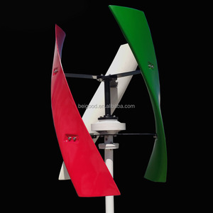 Bán hàng nóng mini kích thước rpm Thấp Nam châm vĩnh cửu Máy phát điện tuabin gió sản phẩm Điện Gió Dọc Máy phát điện gió 500W-15kw - Product Image 1