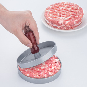 Household Food Mold <b>Kitchen</b> <b>Gadgets</b> Round Hamburger Mold BBQ Hamburger Meat Beef Pie Burger Meat Press Aluminum AlloyHousehold F - Product Image 2
