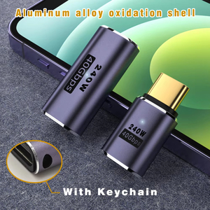 <span class=keywords><strong>Adaptateur</strong></span> USB4 2026 – <span class=keywords><strong>C</strong></span>âble d'extension OTG <span class=keywords><strong>USB</strong></span>-<span class=keywords><strong>C</strong></span> <span class=keywords><strong>vers</strong></span> <span class=keywords><strong>Thunderbolt</strong></span> 3/4 40 Gbit/s – Convertisseur mâle/<span class=keywords><strong>femelle</strong></span> pour ordinateur portable - Product Image 4