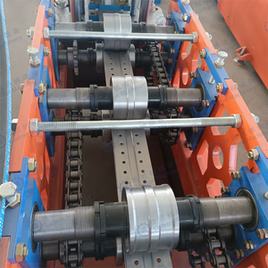 Máquina perfiladora de correas en V industrial superventas, línea de producción de estanterías metálicas verticales, máquina para fabricar estanterías y racks. - Product Image 4