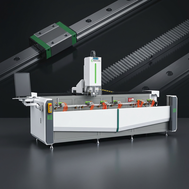 High Quality CNC Router Milling and Drilling Machine for Aluminum Window Door Making