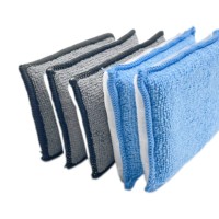 Outils de détaillage automobile, éponge en microfibre pour le nettoyage intérieur de la voiture