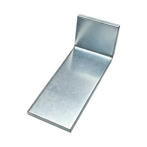 Équerre d'angle galvanisée 50x150mm en acier au carbone soudé en forme de L pour accessoires de structure de mur rideau - Product Image 1
