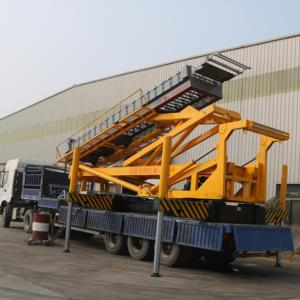 เครื่องยกไฮดรอลิกกำลังสูงพร้อมเกียร์มอเตอร์สำหรับยกอุปกรณ์ที่มีความสูงมาก  แบบติดตั้งบนรถบรรทุก  ปรับแต่งได้สำหรับงานติดตั้งหลังคา - Product Image 4