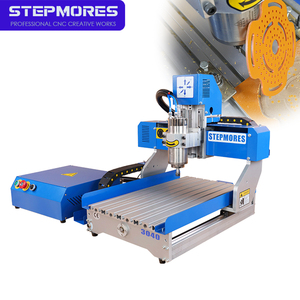 स्टॉक टेबल टॉप मिनी सीएनसी राउटर मशीन 3040 मशीन मशीन 3/रिशाटो स्टेपर मोटर इंजन 1500 धातु लकड़ी के काम के लिए - Product Image 1